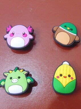 Lot of 10 misc. squishmallow shoe charms